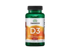 Swanson Vitamin D3 2000 IU 250 Capsule